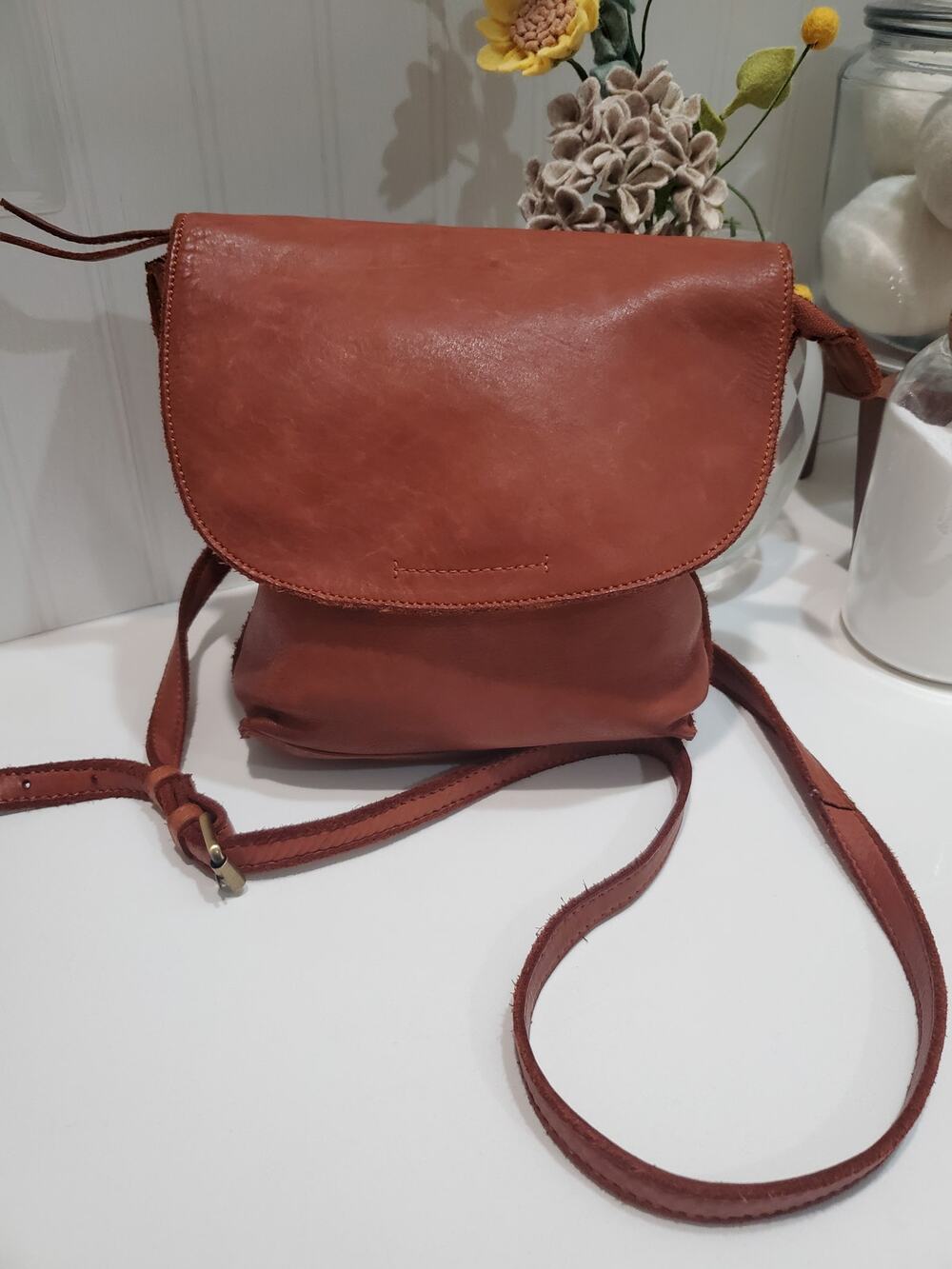 Marta Ponti Leather Crossbody